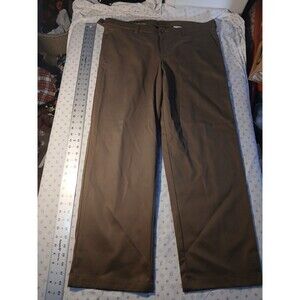 Cherokee Men's Size 40x32 Quality Brown NWT Casual Pants Flat Front Straight
